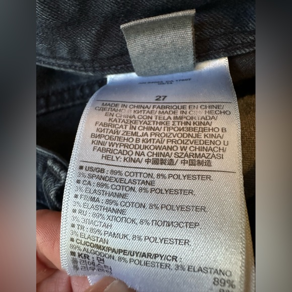 Banana Republic dark blue wash skinny jeans - Size 27 - Picture 7 of 7